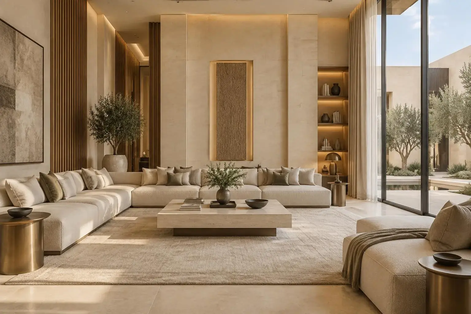 التصميم الداخلي — دراسة تصورية